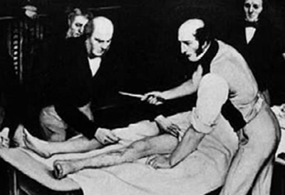 Surgeon
                      with Knife